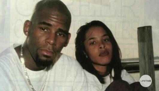 R. Kelly married Aaliyah when she was just 15 years old. Credit: Lifetime