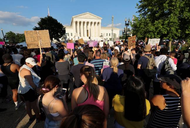 The Supreme Court decision to overturn Roe v Wade has been met with significant protests. Credit: Alamy