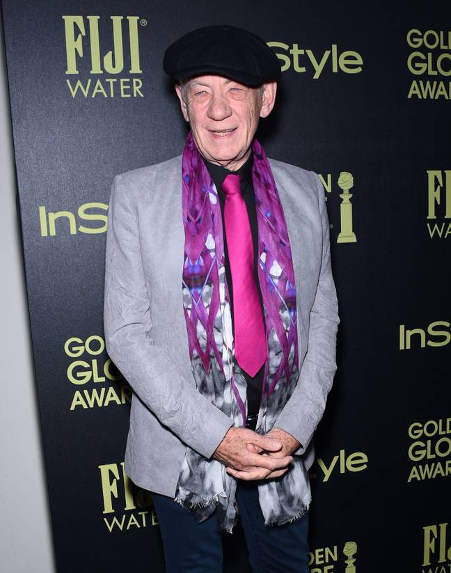 Sir Ian McKellen said he had no problem with straight actors playing gay characters. Credit: AFF/Alamy 