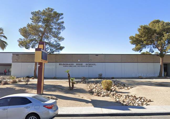 The incident took place at Eldorado High School. Credit: Google Maps