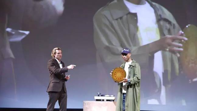 Pharrell Williams wrote a song for the vault. Credit: Louis XIII Cognac by Rémy Martin