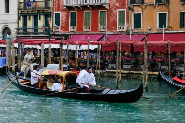 What Venice usually looks like. Note: this photo was taken 24 hours prior to the one above. Credit: MvS / Alamy