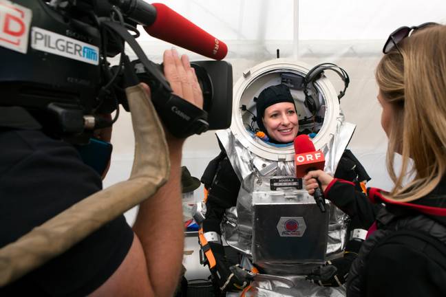 German astronaut Carmen Köhler. Credit: Alamy/Jurriaan Brobbel