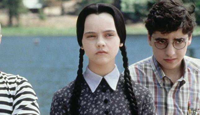 Christina Ricci starred as Wednesday Addams in the 90s movies. Credit: Paramount Pictures