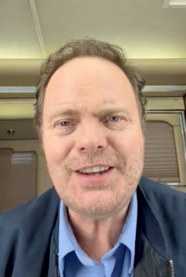 Rainn Wilson thinks there's 'an anti-Christian bias in Hollywood' after watching the latest episode of The Last of Us. Credit: @rainnwilson/Twitter