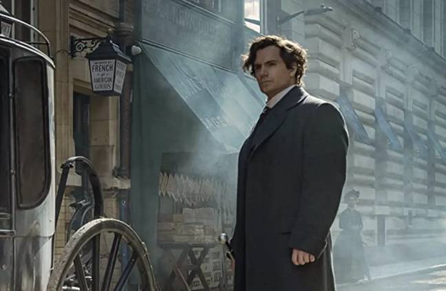 Henry Cavill stars as Sherlock in Enola Holmes. Credit: Netflix