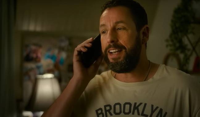 Adam Sandler is working with his daughters on a new Netflix movie. Credit: Netflix