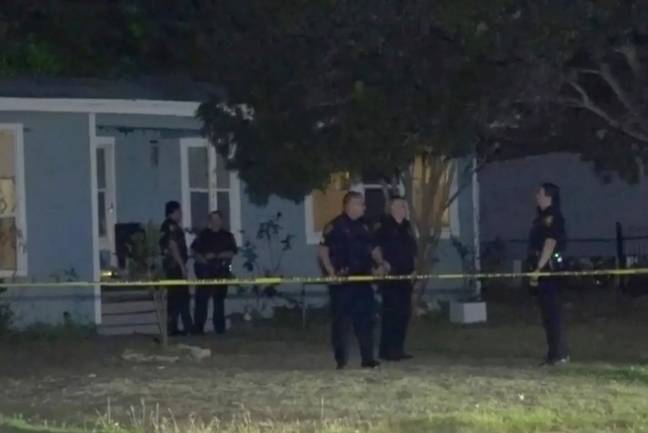 The mother-of-three shot the intruder in the chest. Credit: KSAT-TV