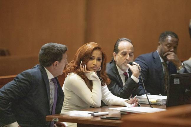 Cardi B received her sentence in court on 15 September. Credit: Storms Media Group / Alamy Stock Photo