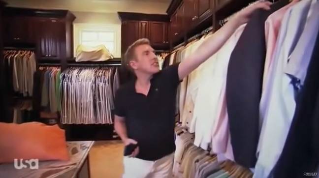Chrisley boasted that the family spent $300,000 on clothes each year. Credit: USA Network