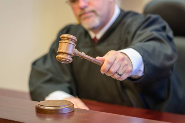 The judge reportedly told the woman her actions would be a 'distraction'. Credit: Stock Options Media / Alamy Stock Photo