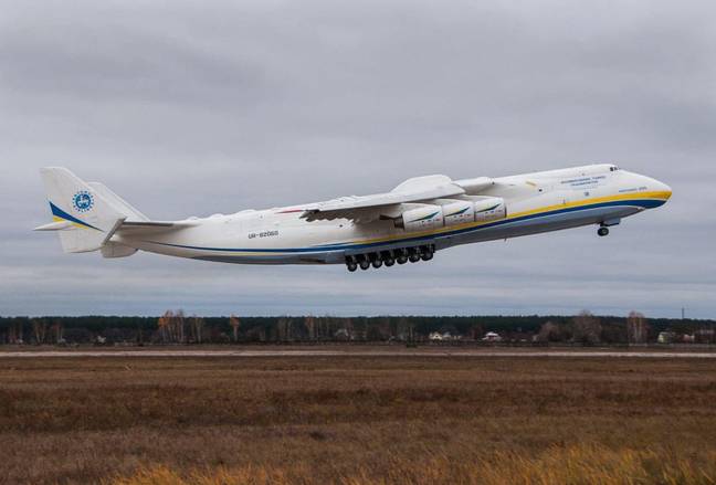 The Antonov An-225. Credit: Newsflash