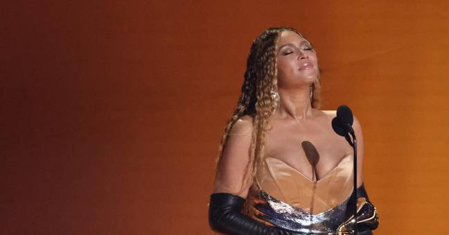Beyoncé won Best Dance/Electronic Music Album. Credit: REUTERS / Alamy Stock Photo