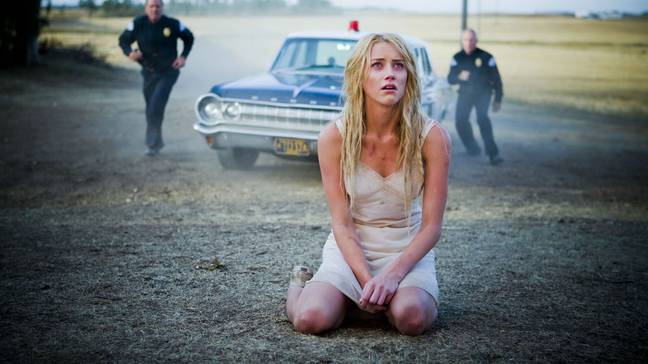 Amber Heard featuring in The Ward (2010). Credit: Alamy 