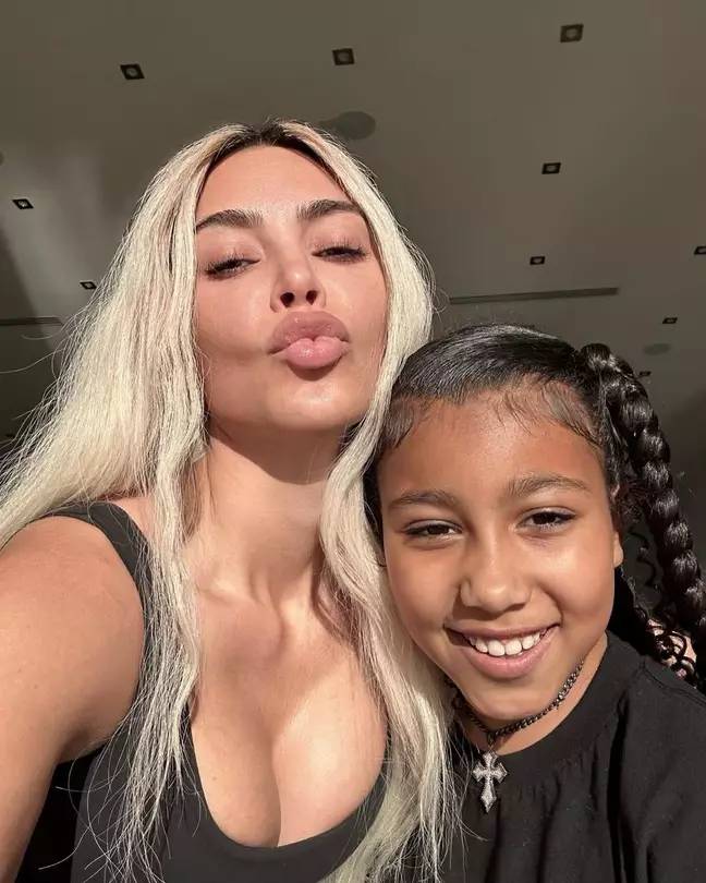 Kim has filed four new trademarks for her nine-year-old daughter. Credit: Instagram/@kimkardashian