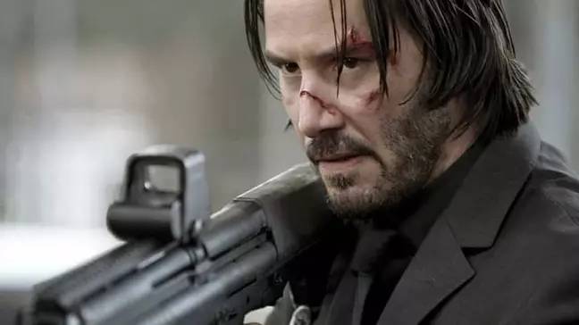 Keanu Reeves' character is a man of few words. Credit: Lionsgate
