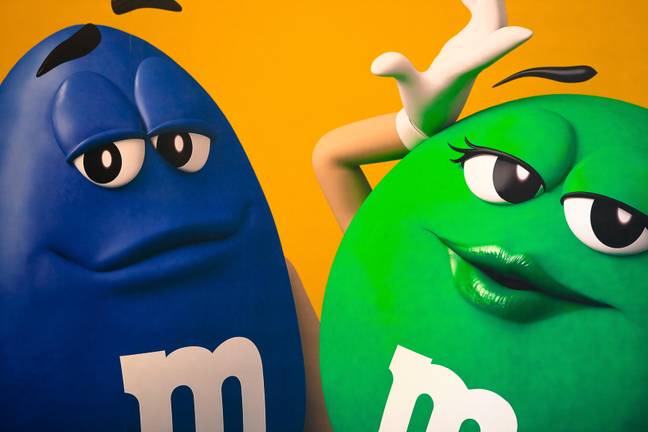 M and M characters (Alamy)