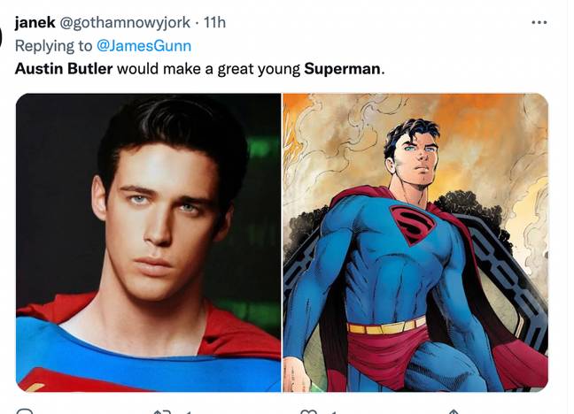 People are convinced Austin Butler will take over the role. Credit: @gothamnowyjork/Twitter