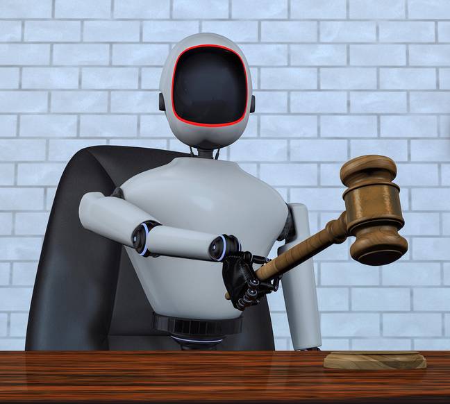 The Edelson firm sued the robot due to an 'unauthorized practice of law'. Credit: R-Type / Alamy Stock Photo