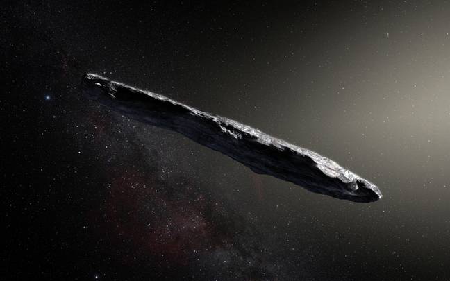 Oumuamua has been a mystery for years now. Credit: Matteo Omied/Alamy Stock Photo
