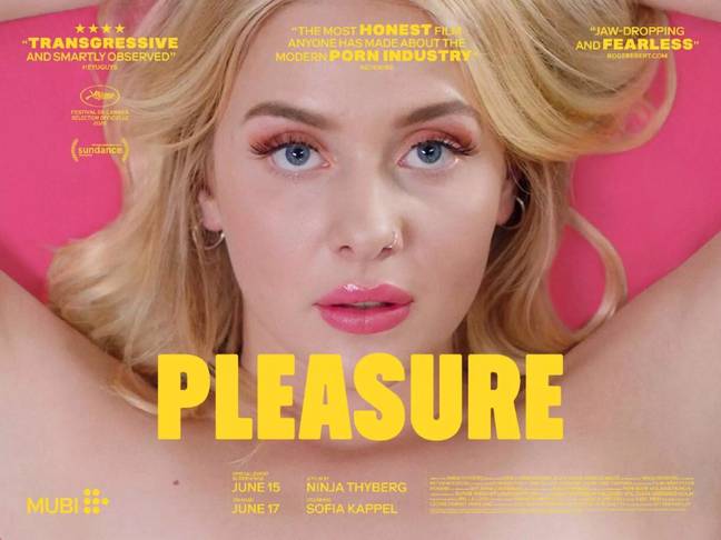 Pleasure has been criticsed for being 'too honest' about the adult film industry. Credit: MUBI