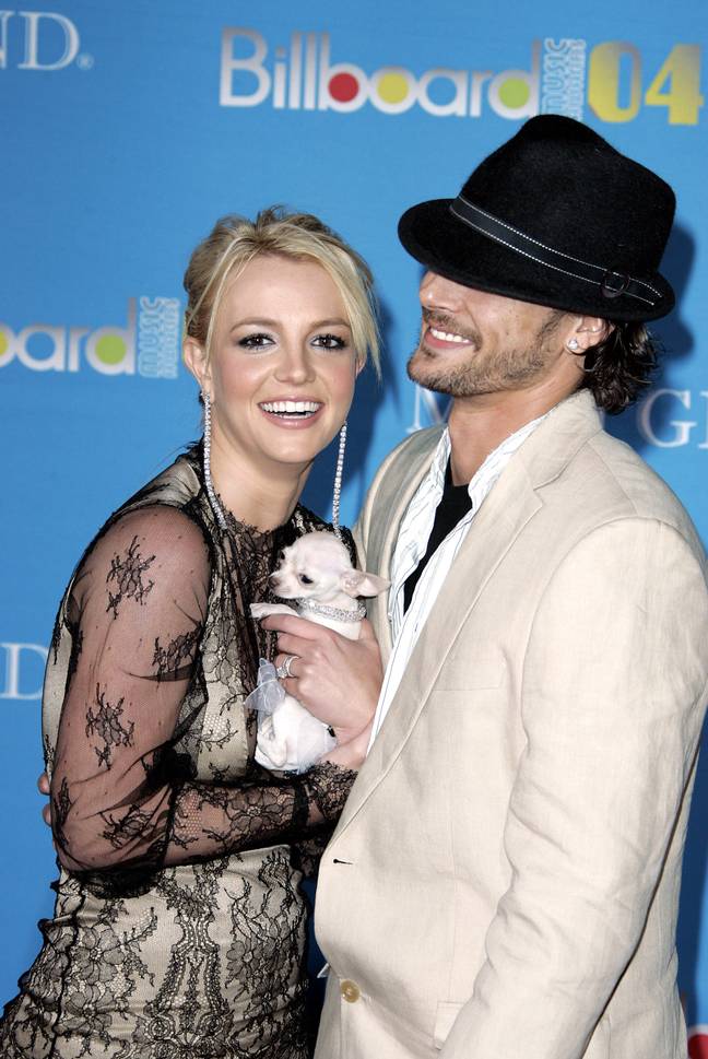 Britney and Kevin got married in 2004. Credit: Allstar Picture Library Ltd / Alamy Stock Photo