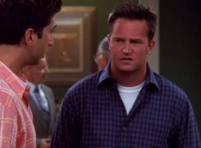Perry starred as Chandler for 10 years in Friends. Credit: Warner Bros.