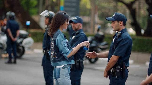 Kendall Jenner's involvement in the 2017 Pepsi ad caused great controversy. Credit: Pepsi