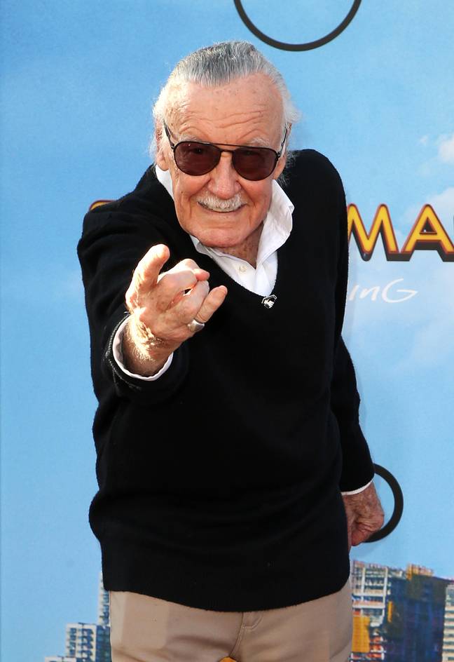 Stan Lee's publisher was not impressed with his Spider-Man idea. Credit: MediaPunch Inc / Alamy Stock Photo.