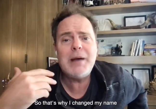 Rainn Wilson has changed his name to raise awareness about climate change. Credit: Arctic Basecamp 