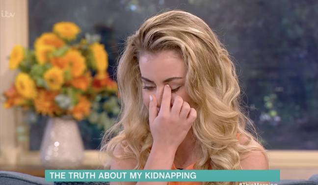 Chloe was eventually set free by her kidnappers. Credit: YouTube/This Morning