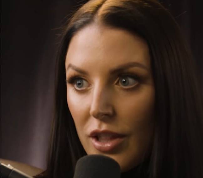 The porn star's co-star said she almost died the first time they worked together. Credit: Instagram/@theangelawhite