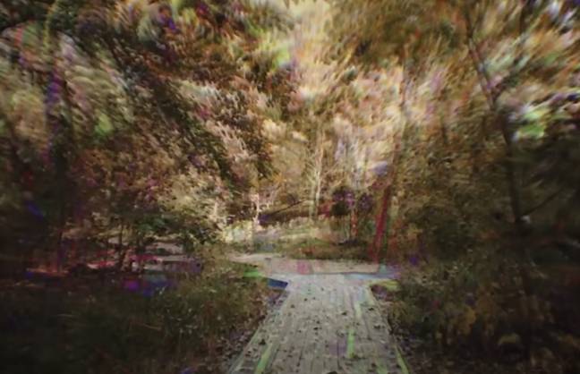 What do psychedelic visuals look like?