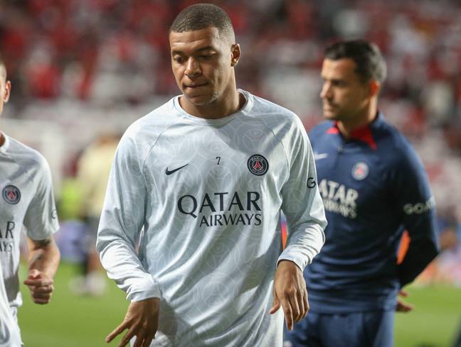 Mbappe is reportedly unhappy at PSG. Image: Alamy