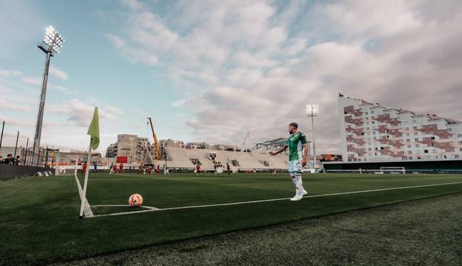 Stade Bauer is being redeveloped. Credit: Rouan Samir