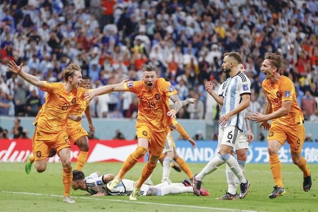 Wout Weghorst's double got Netherlands back in the game. Image: Alamy