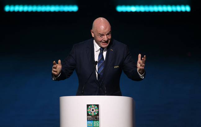 Gianni Infantino will soon confirm that the format of the 2026 World Cup will change Credit: Alamy