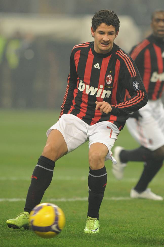 Alexandre Pato gjatë kohës së tij në AC Milan.  (Kredia e imazhit: Alamy)