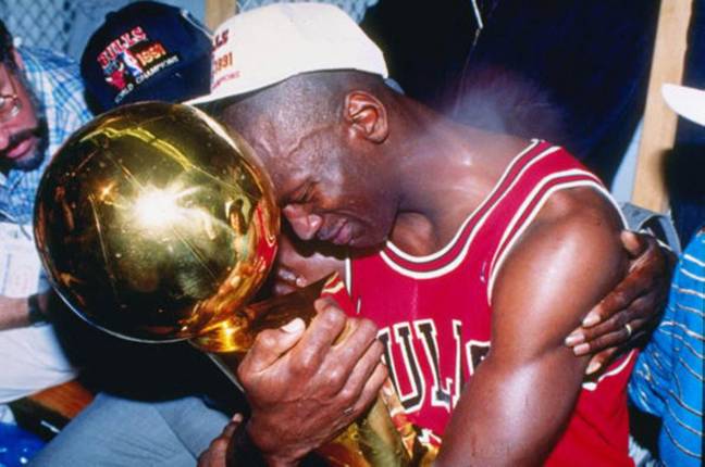 Chicago Bulls superstar Michael Jordan is regarded by some as the best basketball player of all time. (Credit: Alamy)