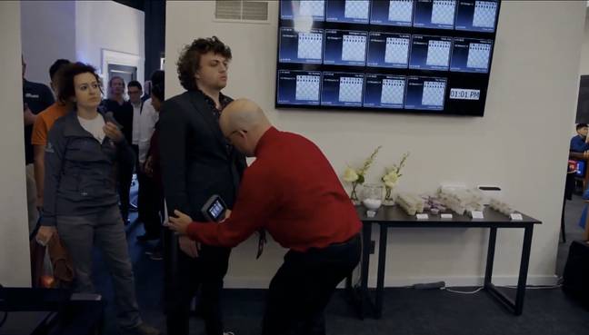 Hans Niemann checked for anal beads during security scan before US ...