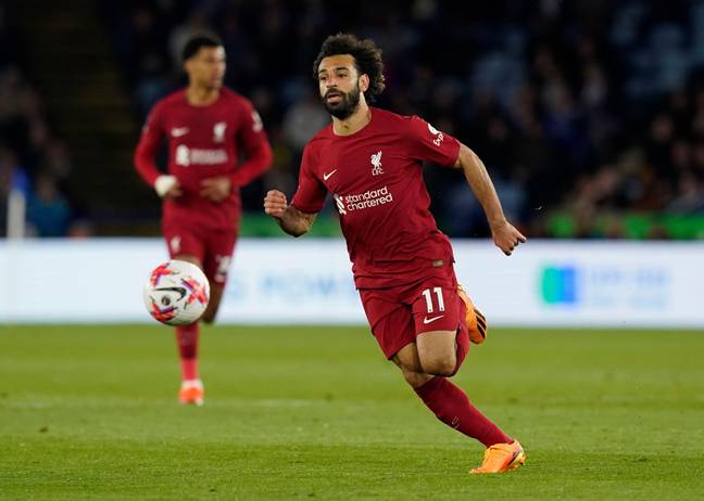 Mohamed Salah in action for Liverpool. Image: Alamy 