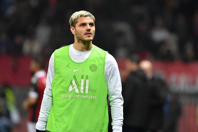 Icardi was left out of PSG's squad for last weekend's match against Clermont (Image: Alamy)