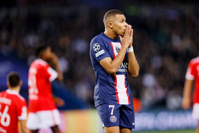 Mbappe is reportedly unhappy with PSG's summer transfer window activity. Image: Alamy