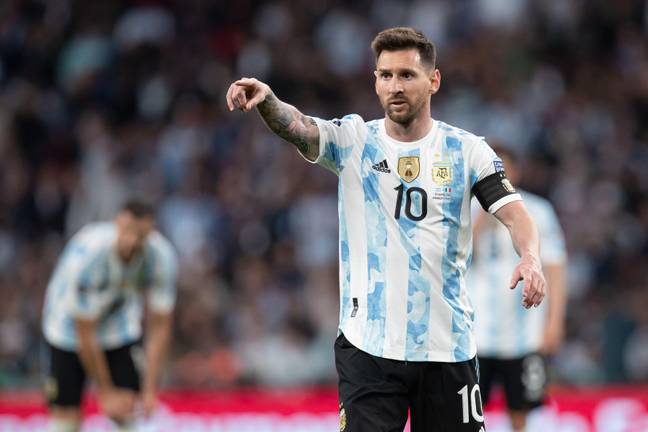 Messi is hoping to win his first World Cup with Argentina in Qatar (Image: Alamy)
