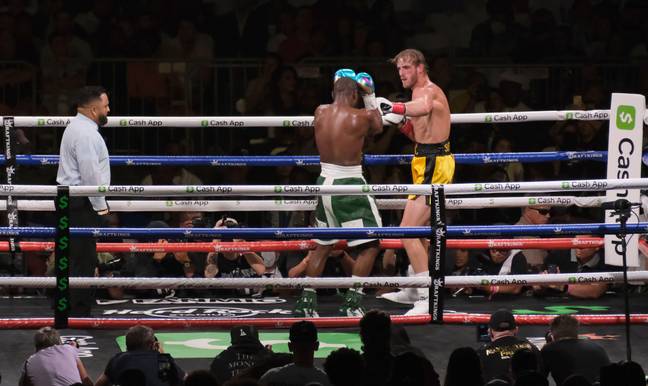 Mayweather fought Paul in an exhibition fight in June (Image: PA)