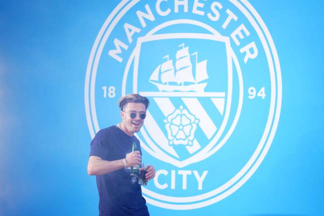 Grealish partied hard when City won their second title in two years. (Alamy)