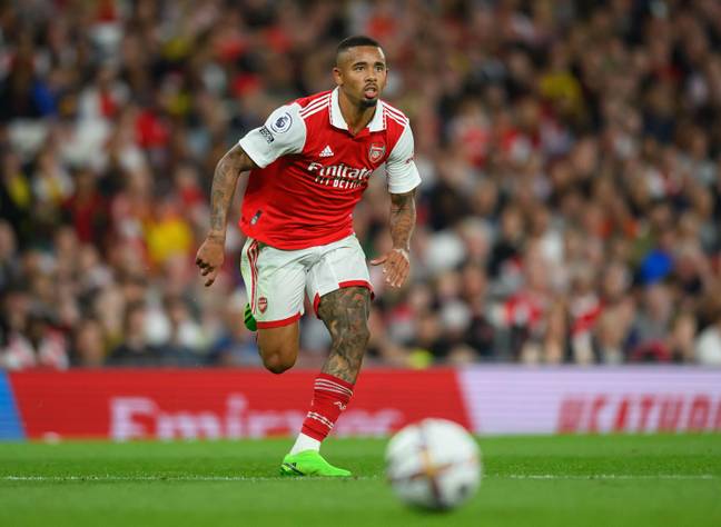 Jesus was massively impressive for Arsenal before his injury. Image: Alamy