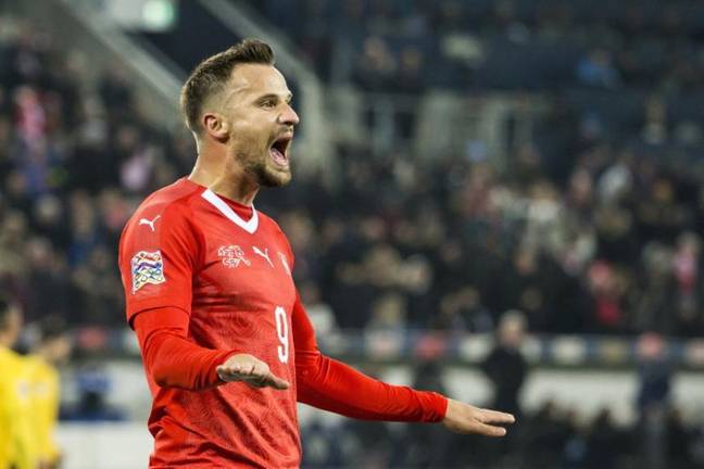 Benfica hitman Haris Seferovic is the main danger for the Swiss