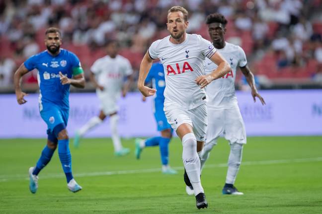 Harry Kane in pre-season action with Tottenham Hotspur.  Photo: Getty