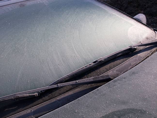 Simple windscreen de-icer trick can all be done from inside the car